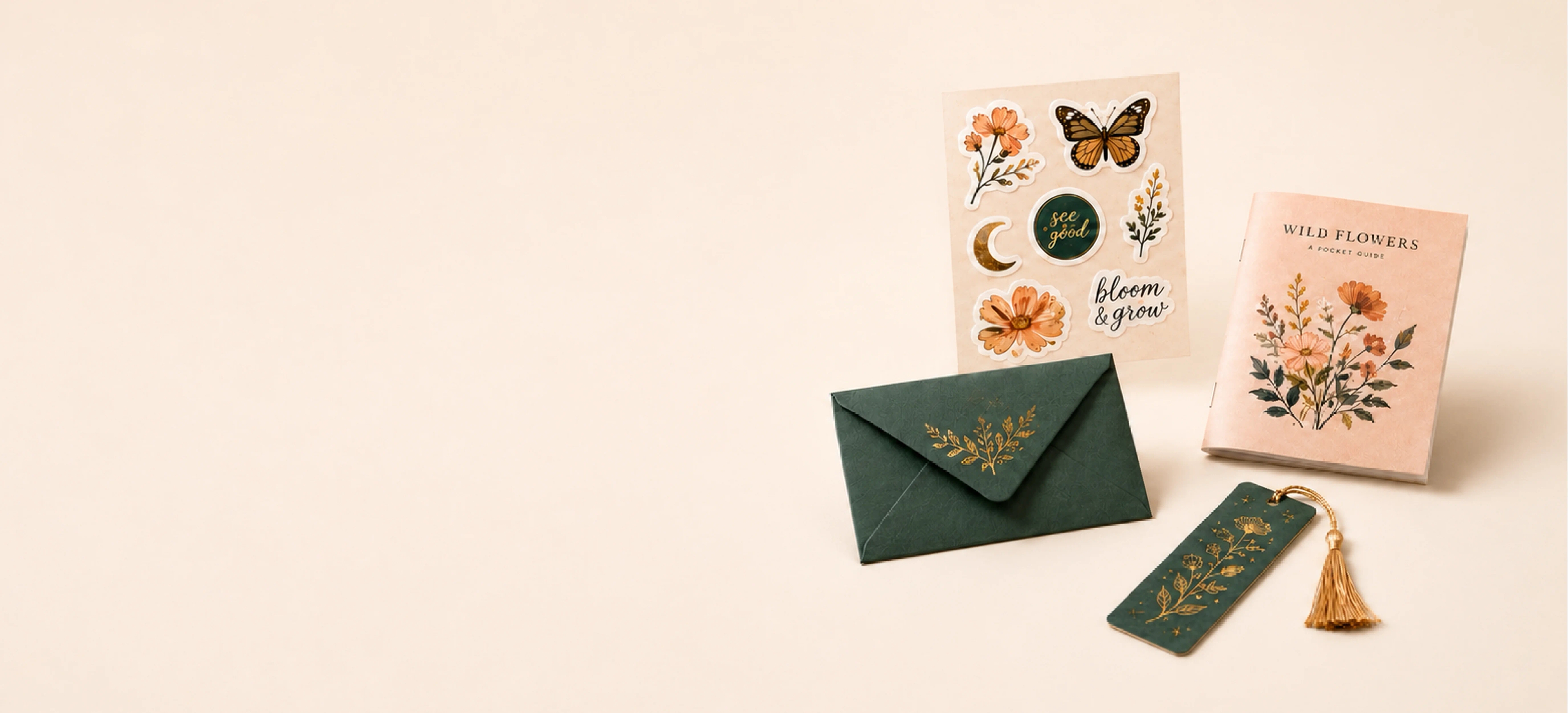 Custom branded stationery