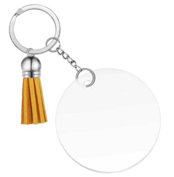 Acrylic Keychain Round