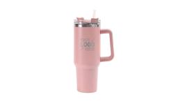 30oz Stainless Steel Tumbler with Handle
