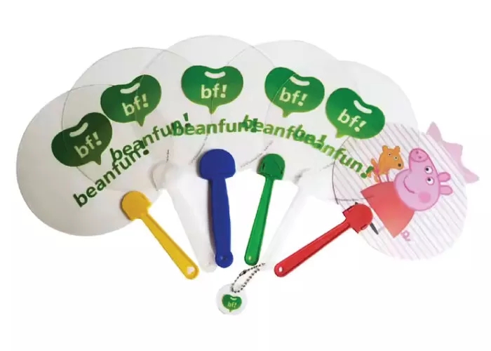 Transparent Advertising Fan